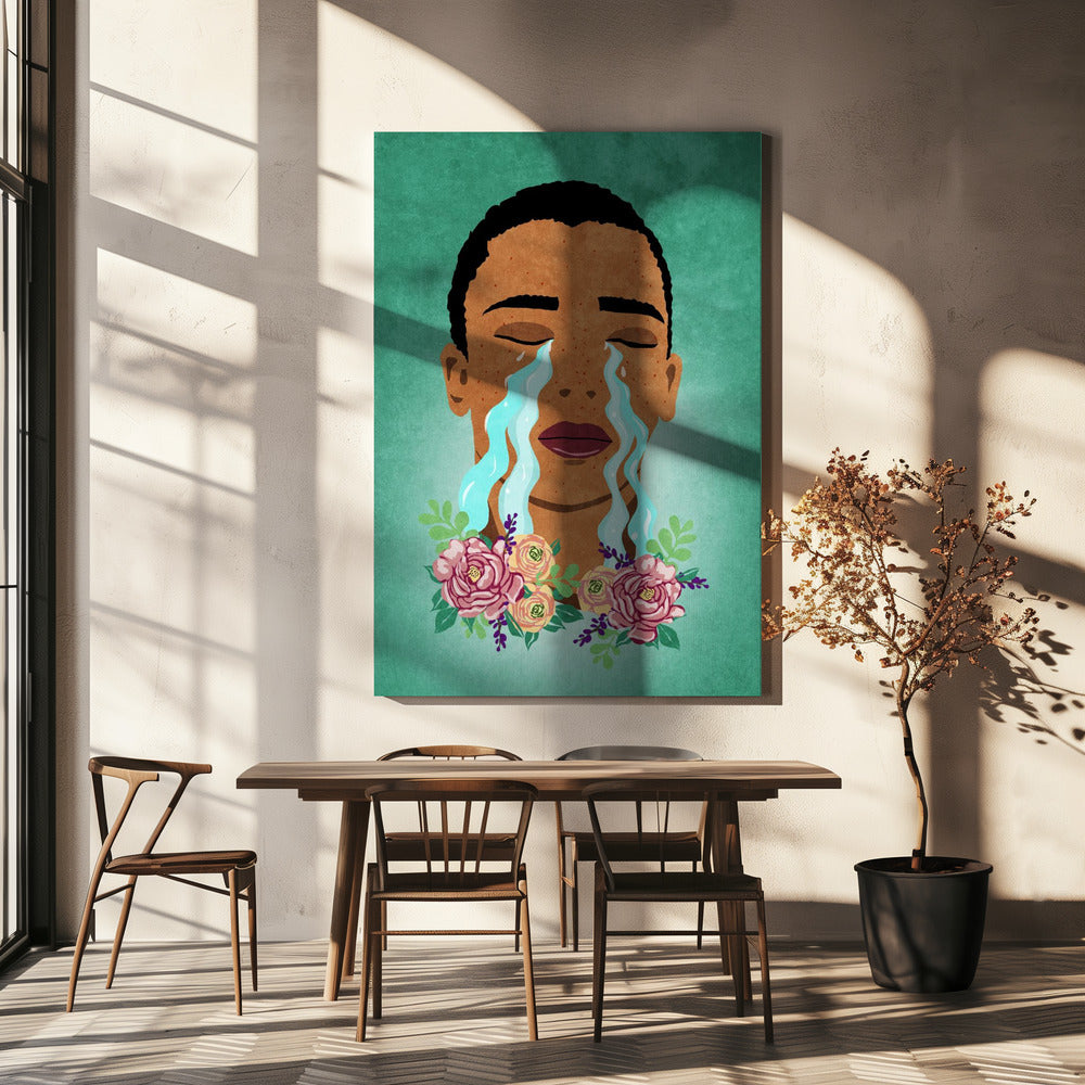Jongens huilen | Canvas