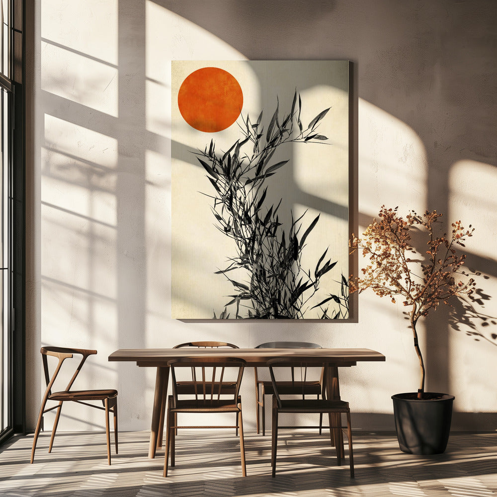 Japanse berk | Canvas