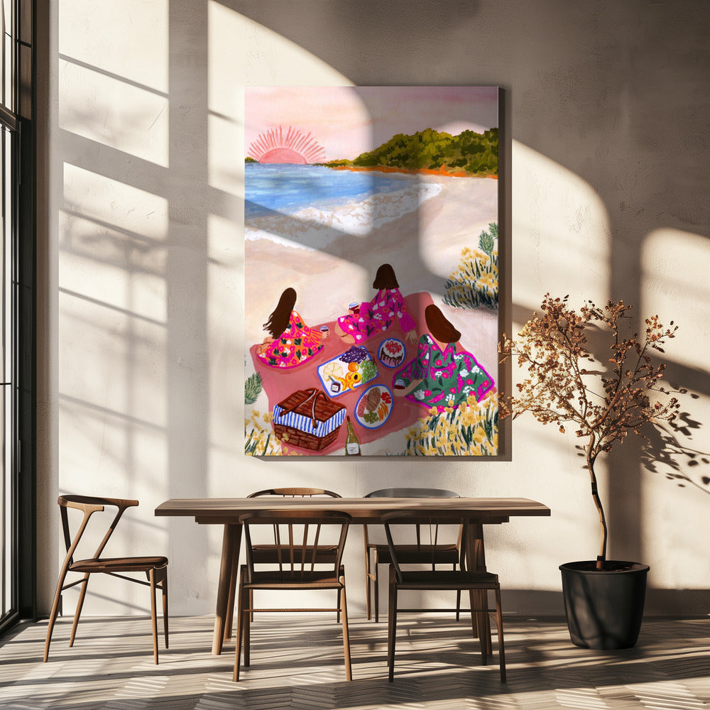 Strandpicknick | Canvas