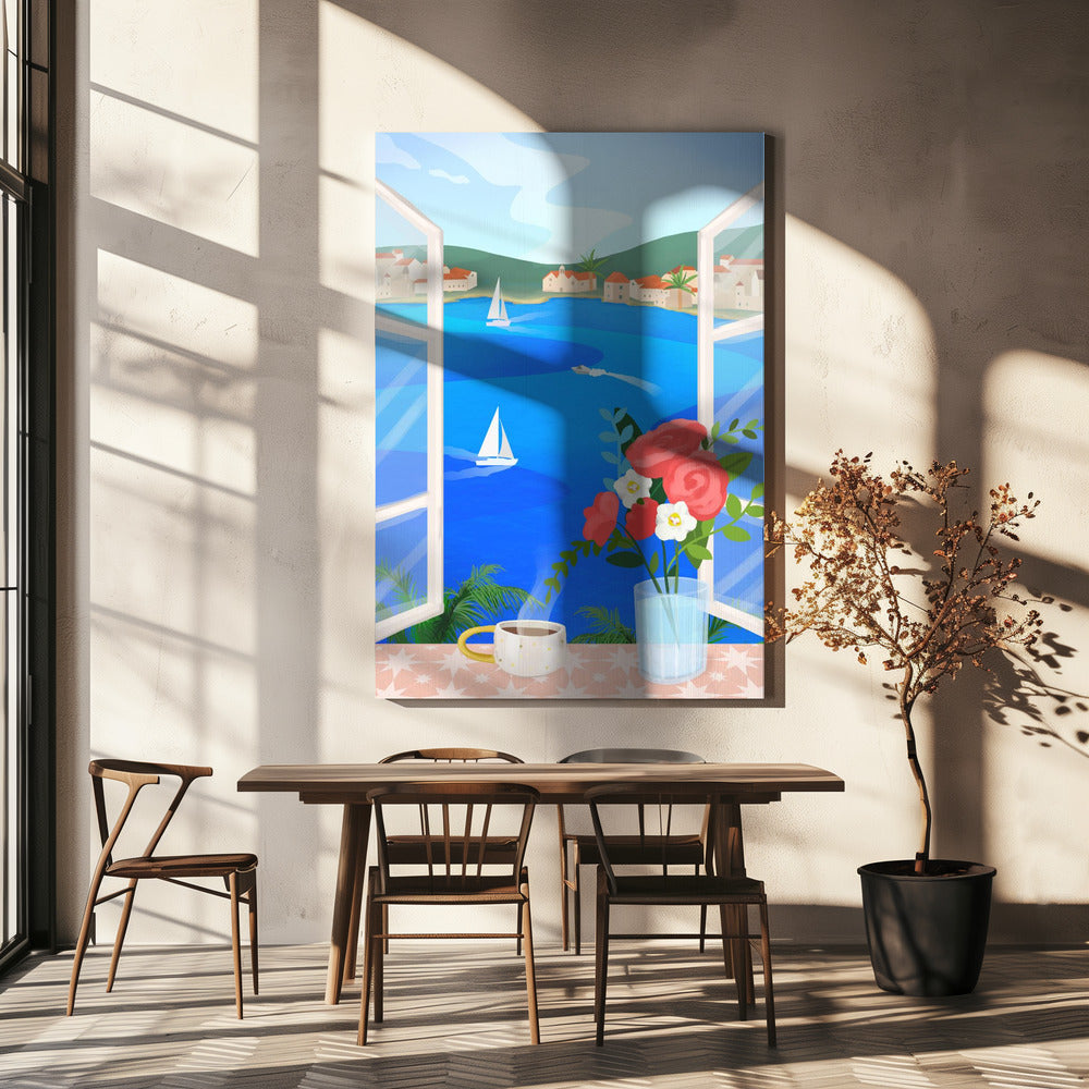 Eilandzicht | Canvas