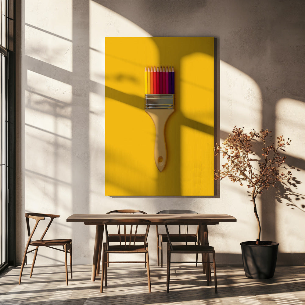 Creatief penseel | Canvas
