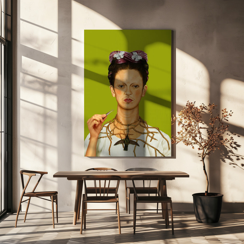 Overdrijf het niet | Canvas
