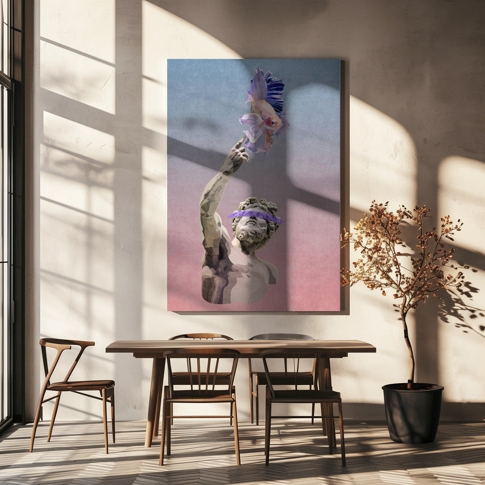 Op weg naar de vlucht | Canvas