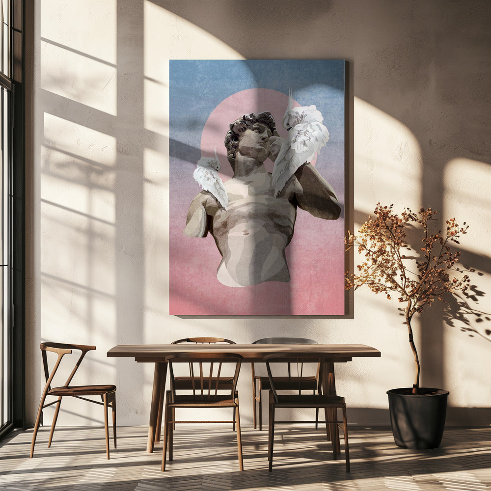Steen en veren | Canvas