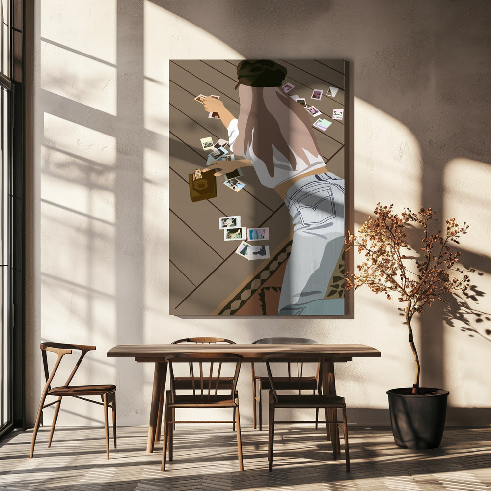 Herinneringen in beweging | Canvas