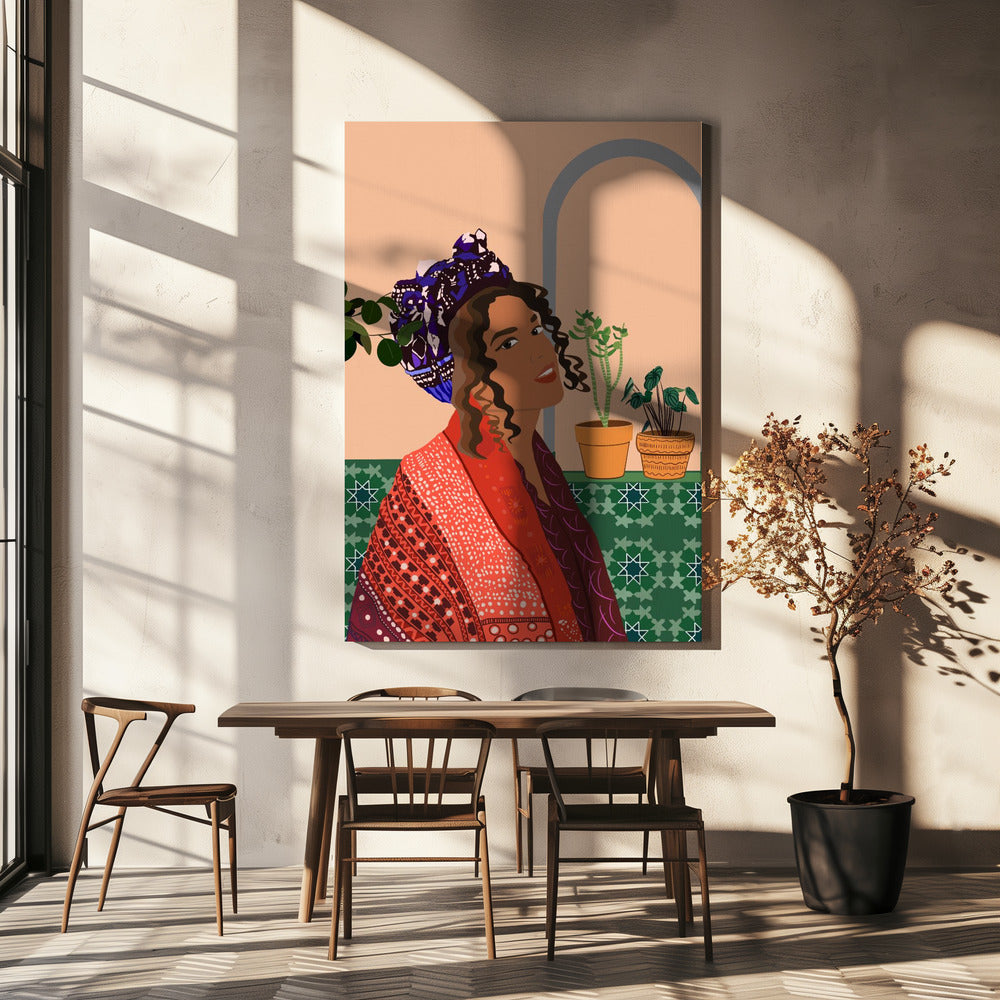 Kleurrijke sereniteit | Canvas