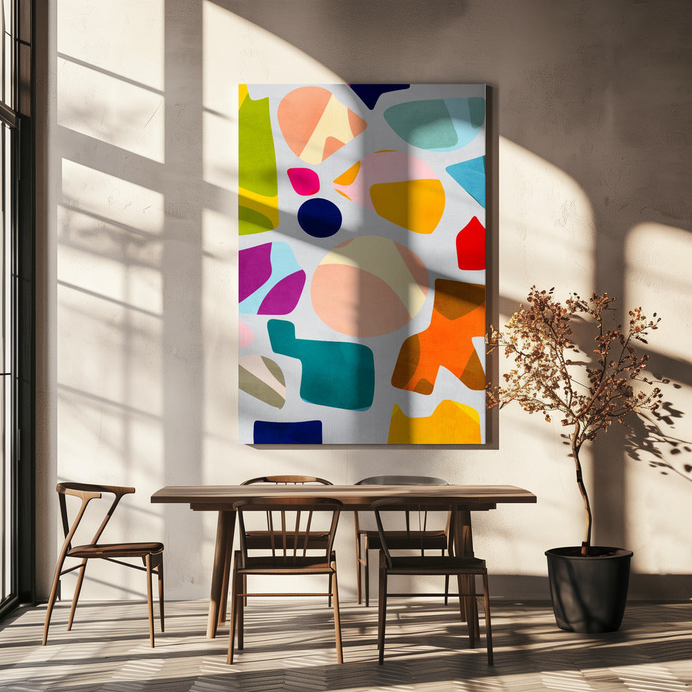 Zomerse knipsels | Canvas