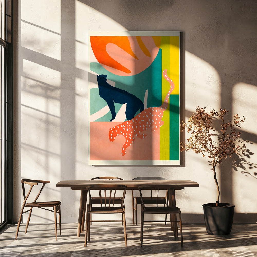 Ruimtes Leo Kopie | Canvas