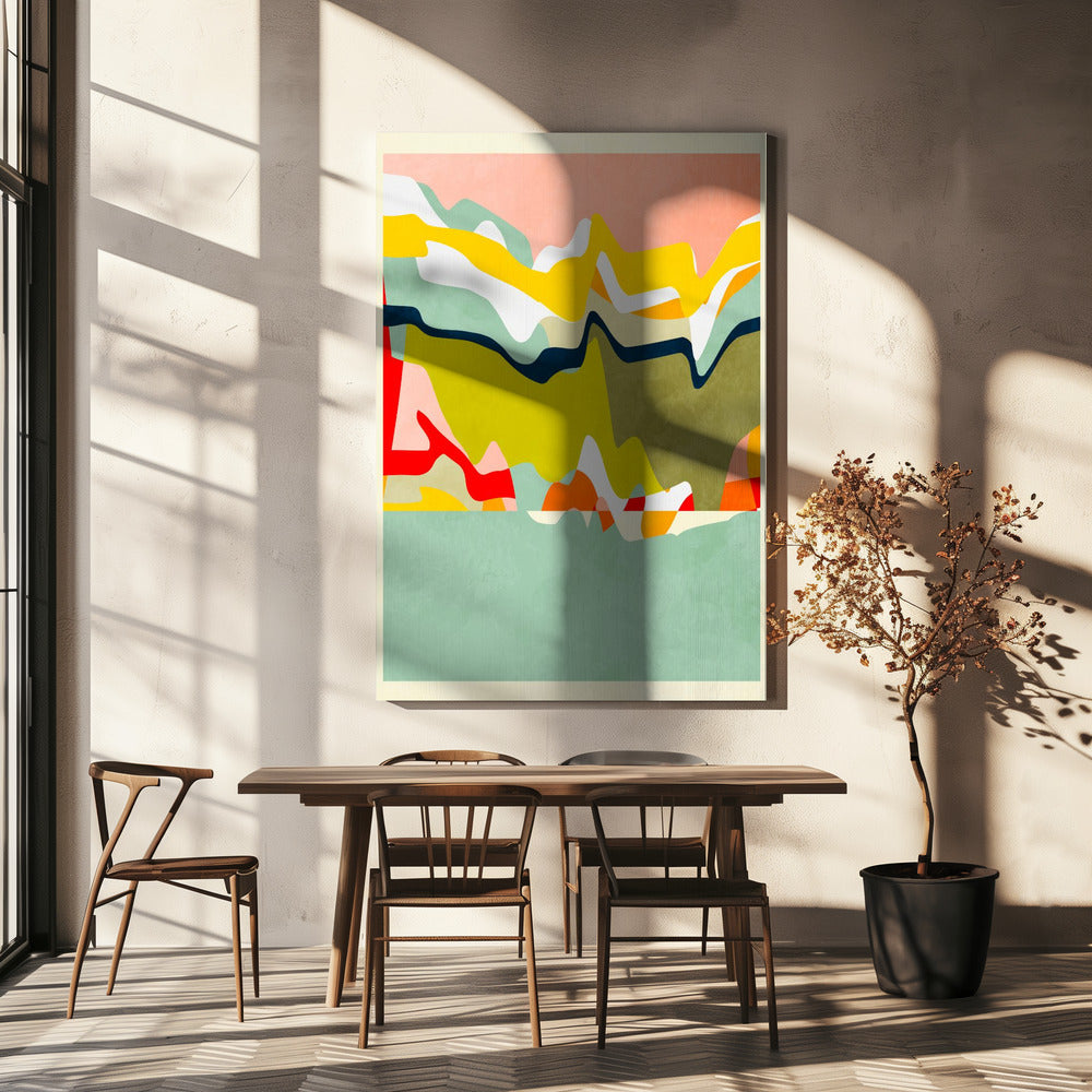 Ruimtes Landschap | Canvas