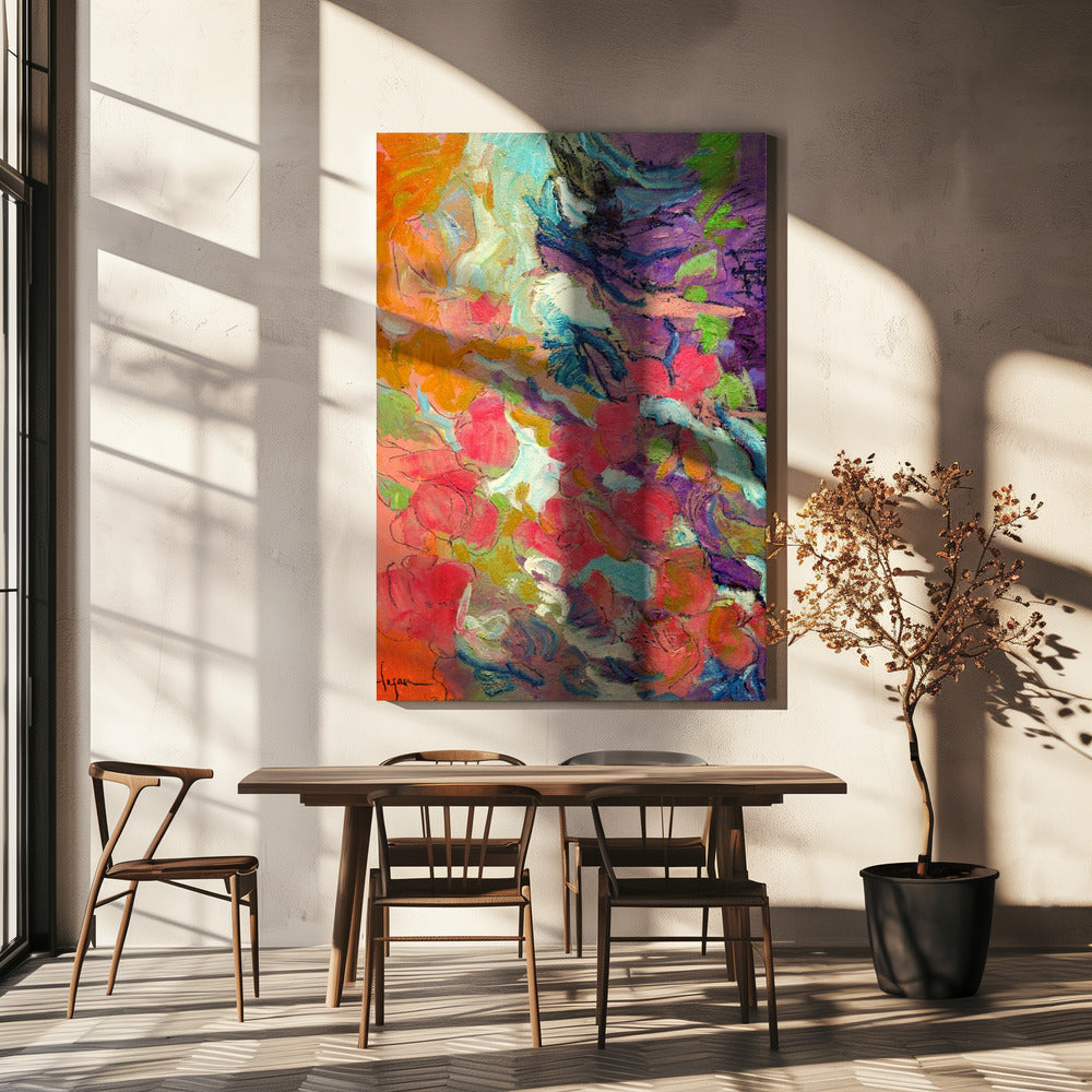Sierlijke afdaling | Canvas