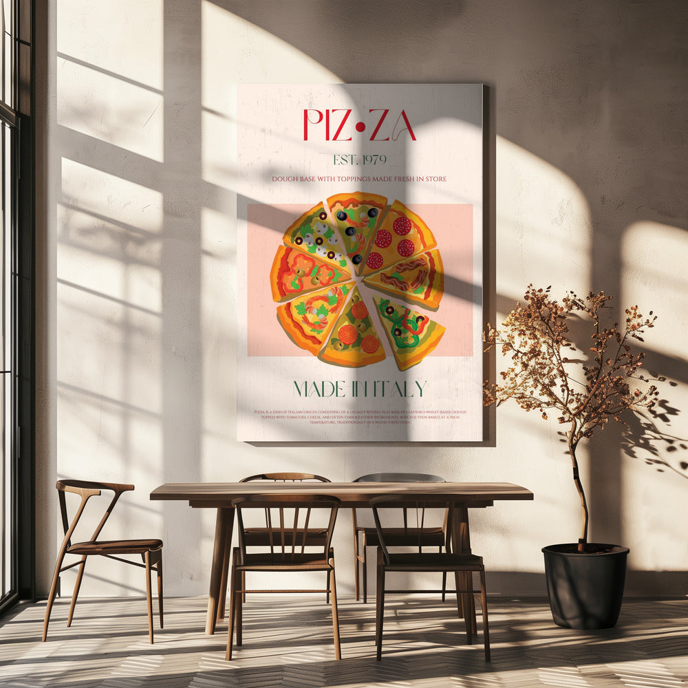 Plakjes Italië | Canvas