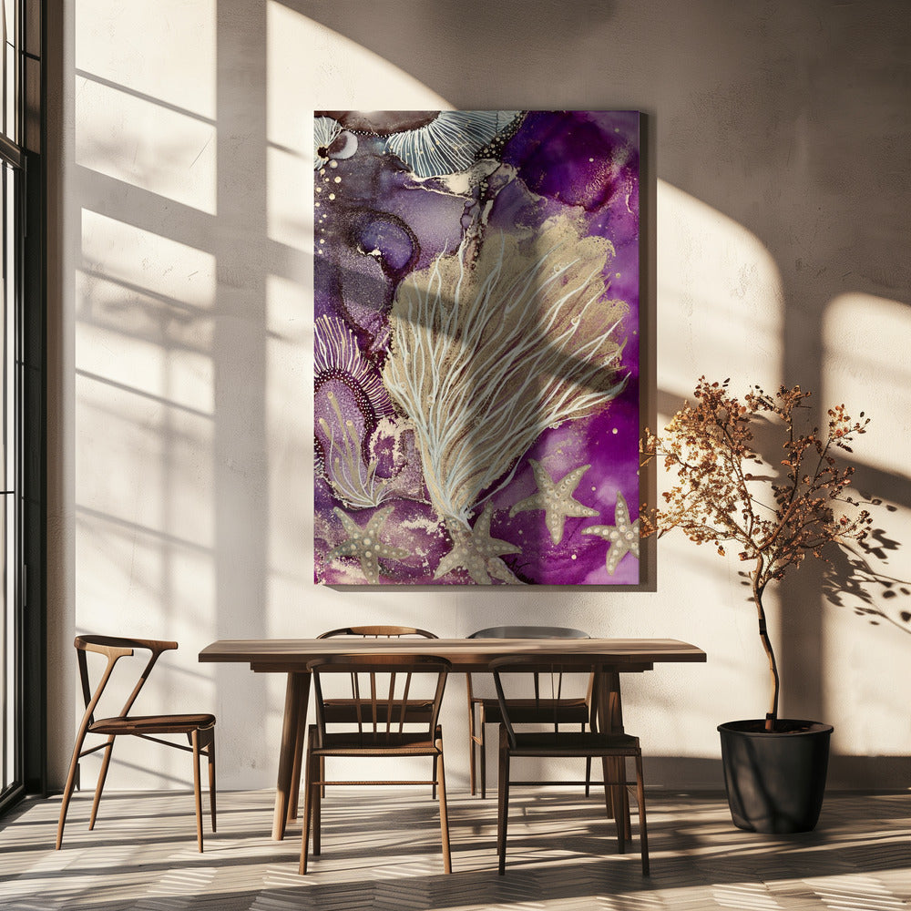 Blushing Reef | Canvas