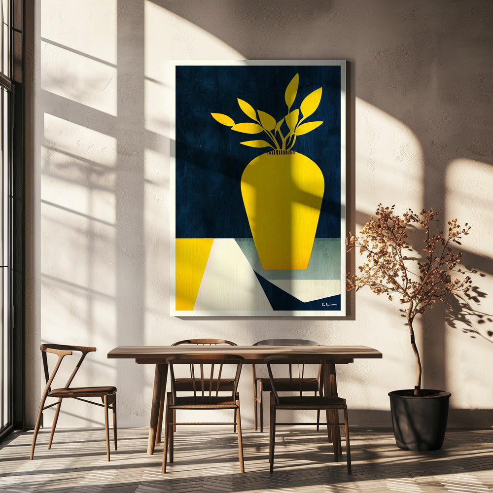 De Gele Bloemen | Canvas