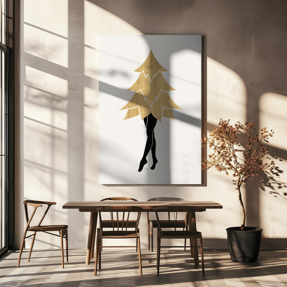 Lady Gaga At Christmas (vers.1) | Canvas
