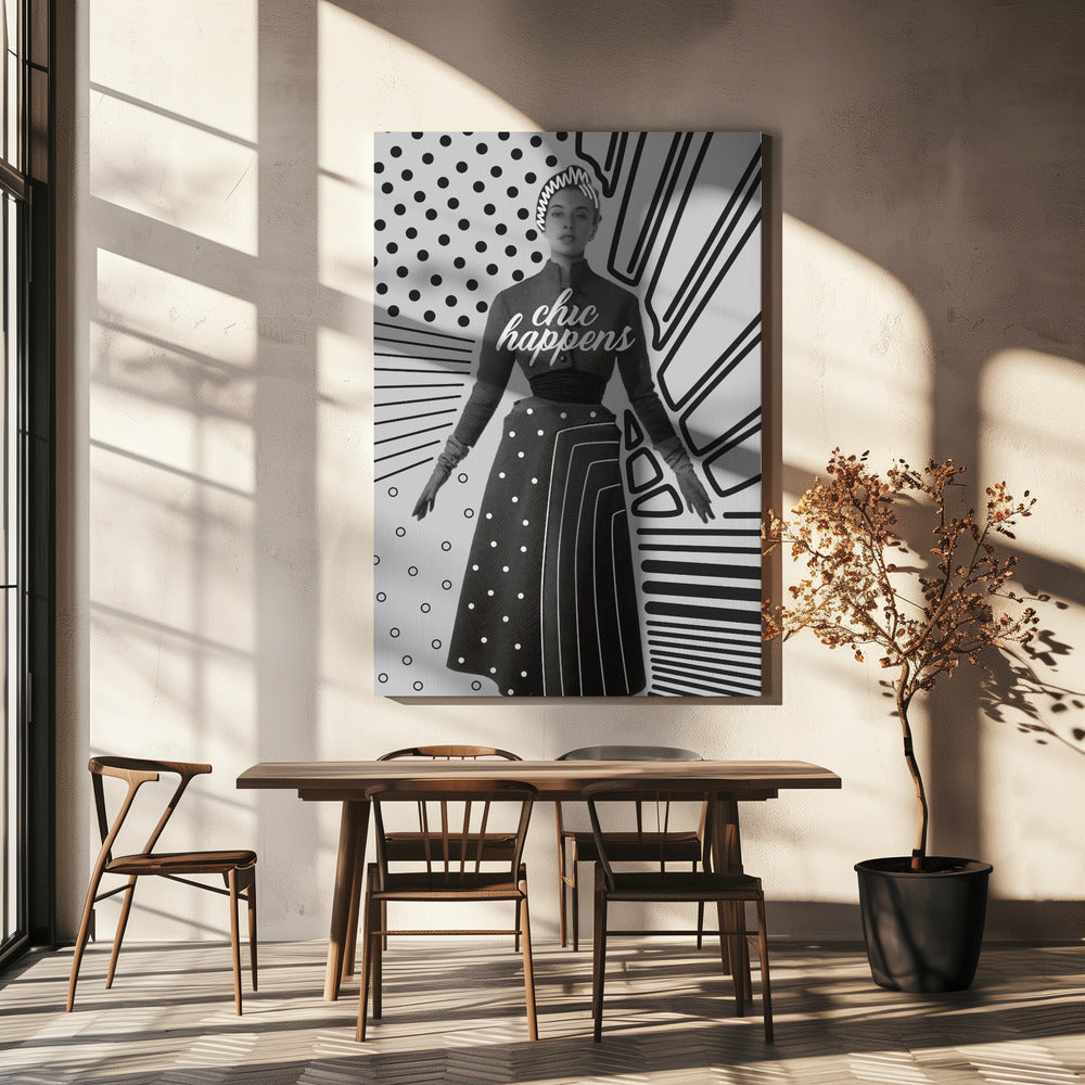 Chic gebeurt | Canvas