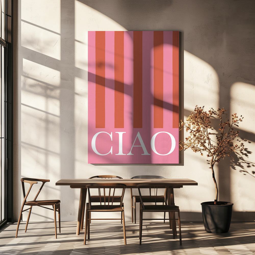 Ciao Strepen | Canvas