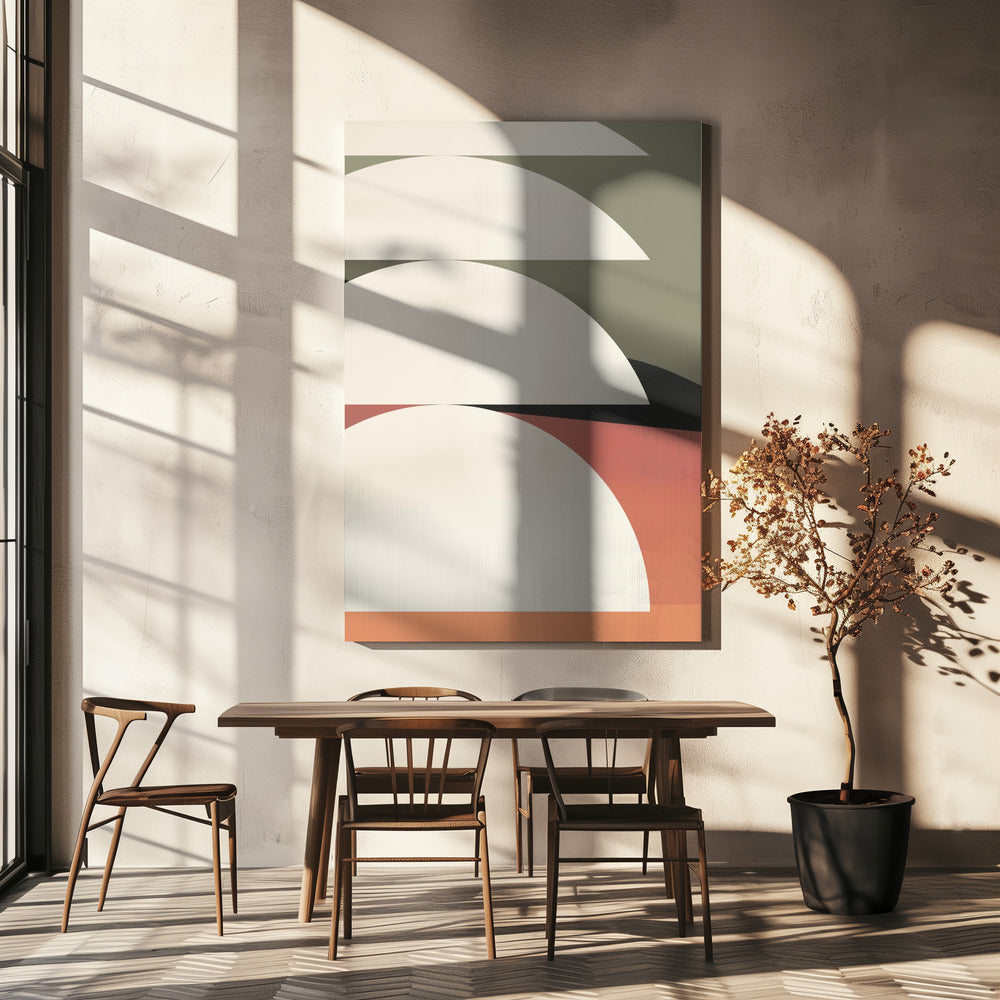 Breed Geometrisch | Canvas
