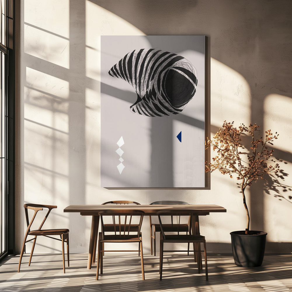 Abstracte Strepen | Canvas