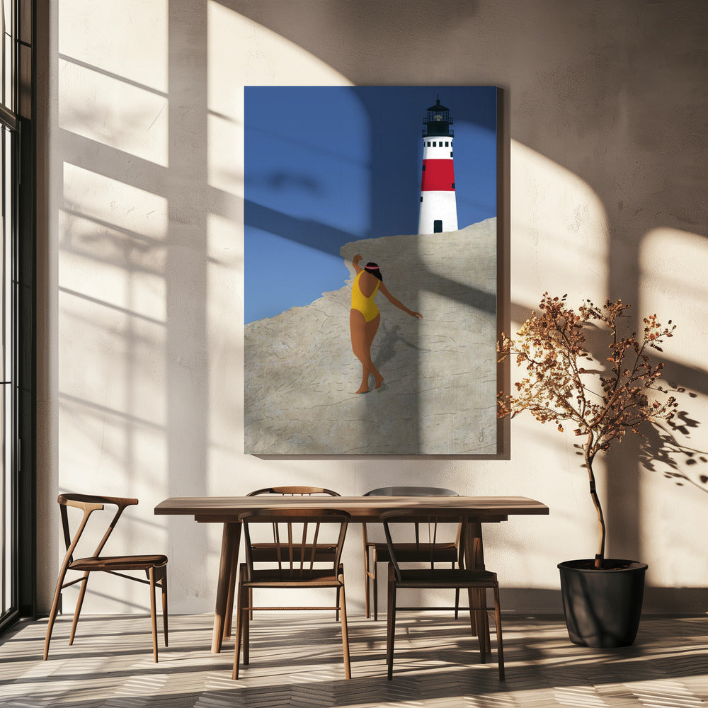 Mijn strand | Canvas