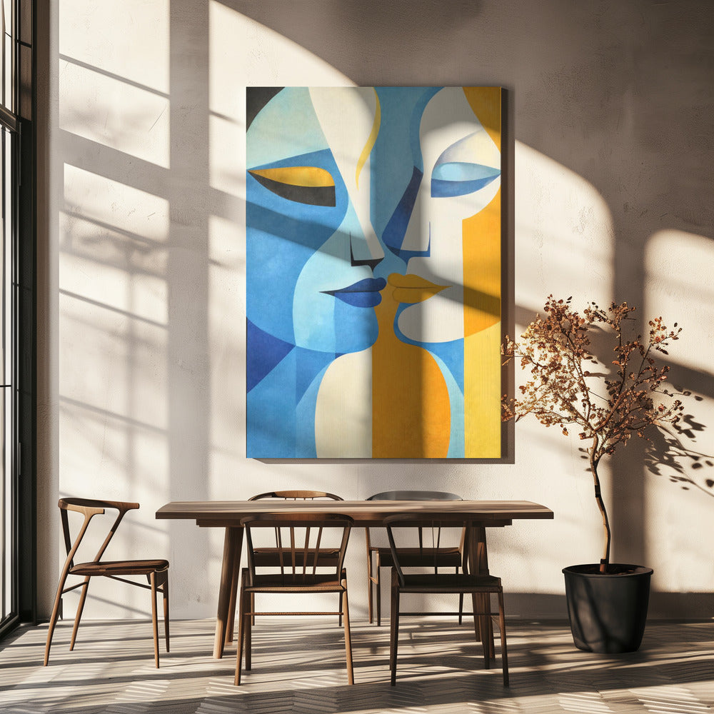 Zachte Kus | Canvas