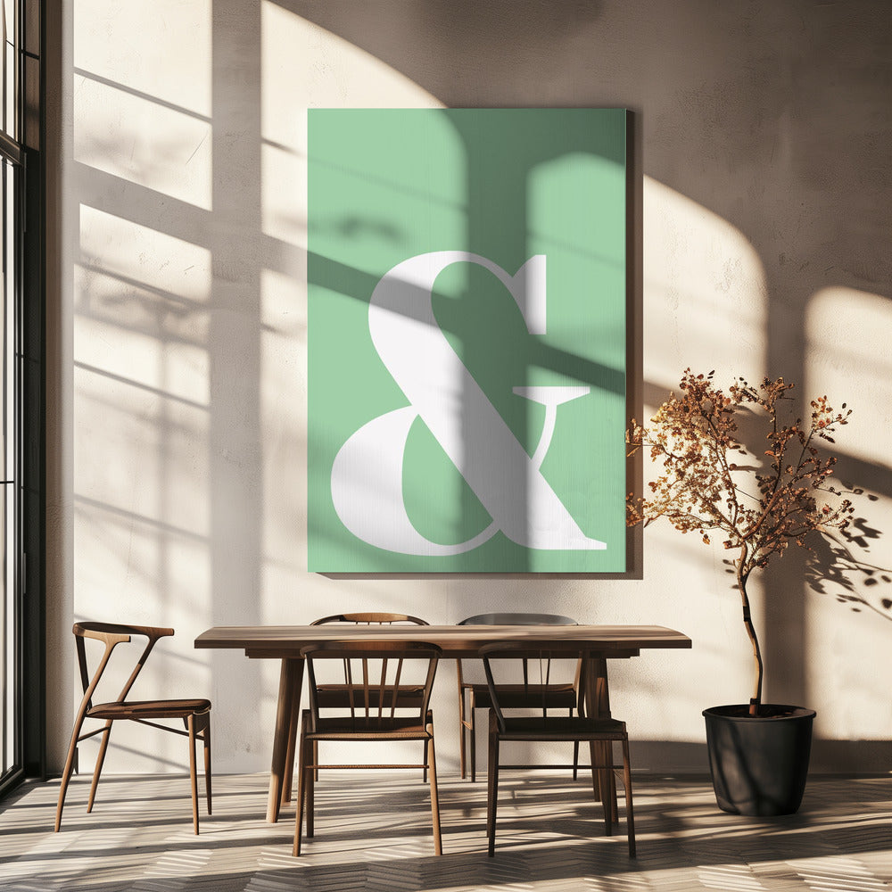Ruime Ampersand | Canvas