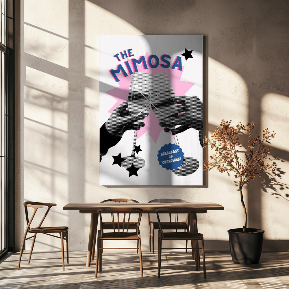 Proost op Mimosas | Canvas