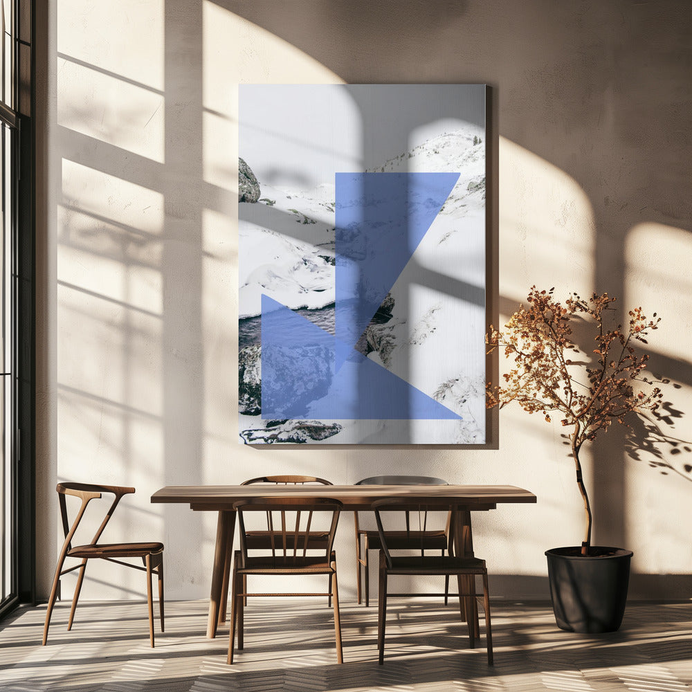 Geometrische sereniteit | Canvas