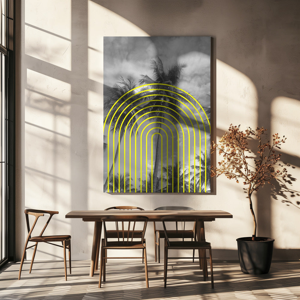 Tropische echo's | Canvas