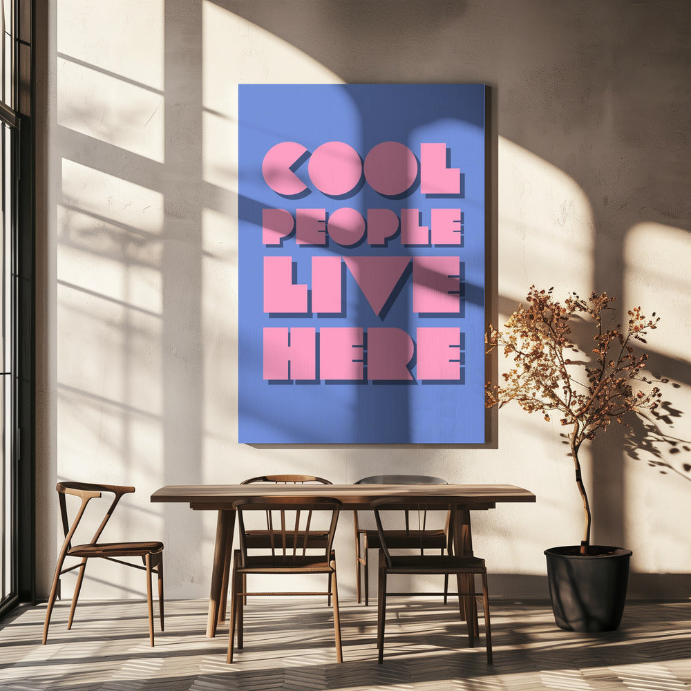 Alleen maar chille vibes | Canvas
