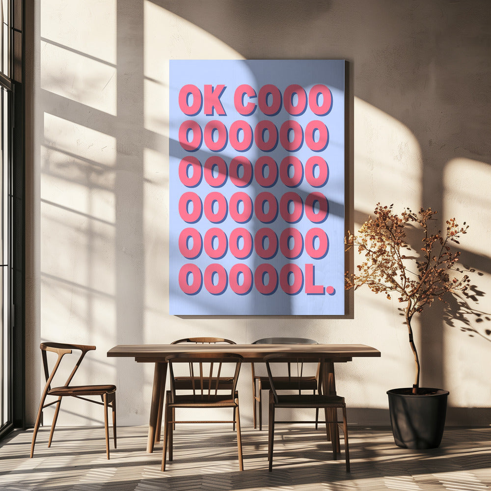 Levendige Echo | Canvas
