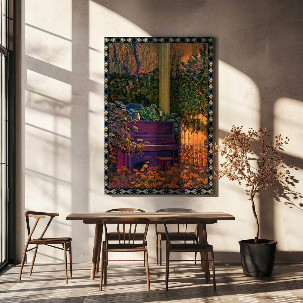 PIANO IN HET BOS | Canvas