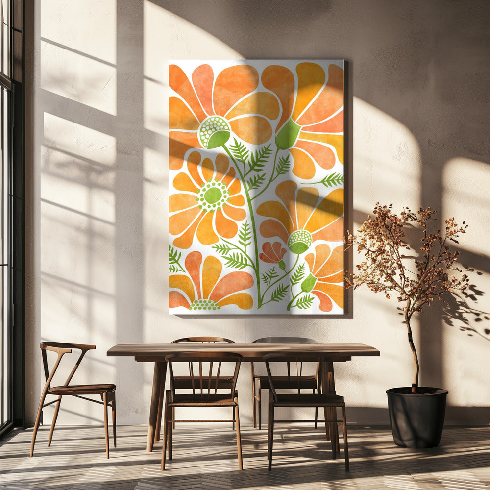 Zonnebloemen 3 | Canvas