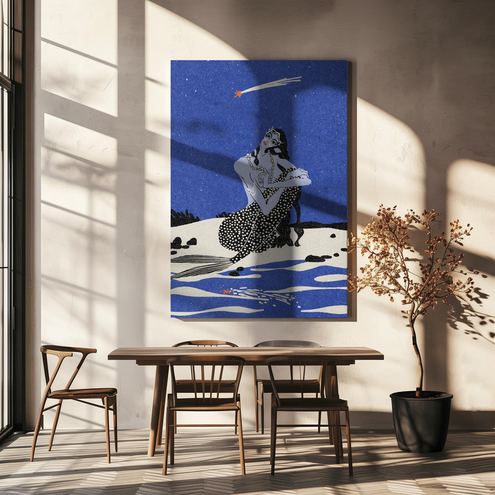 Vallende ster | Canvas