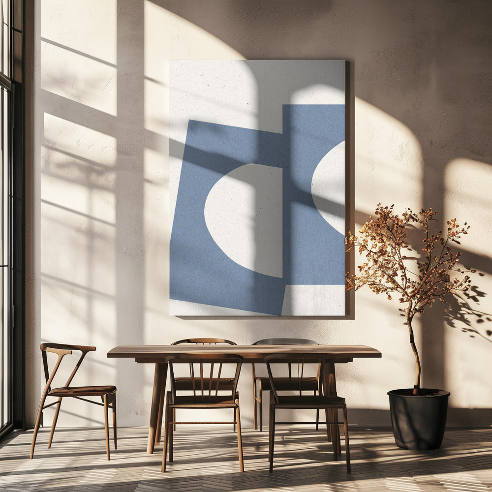 Abstracte wisselwerking | Canvas