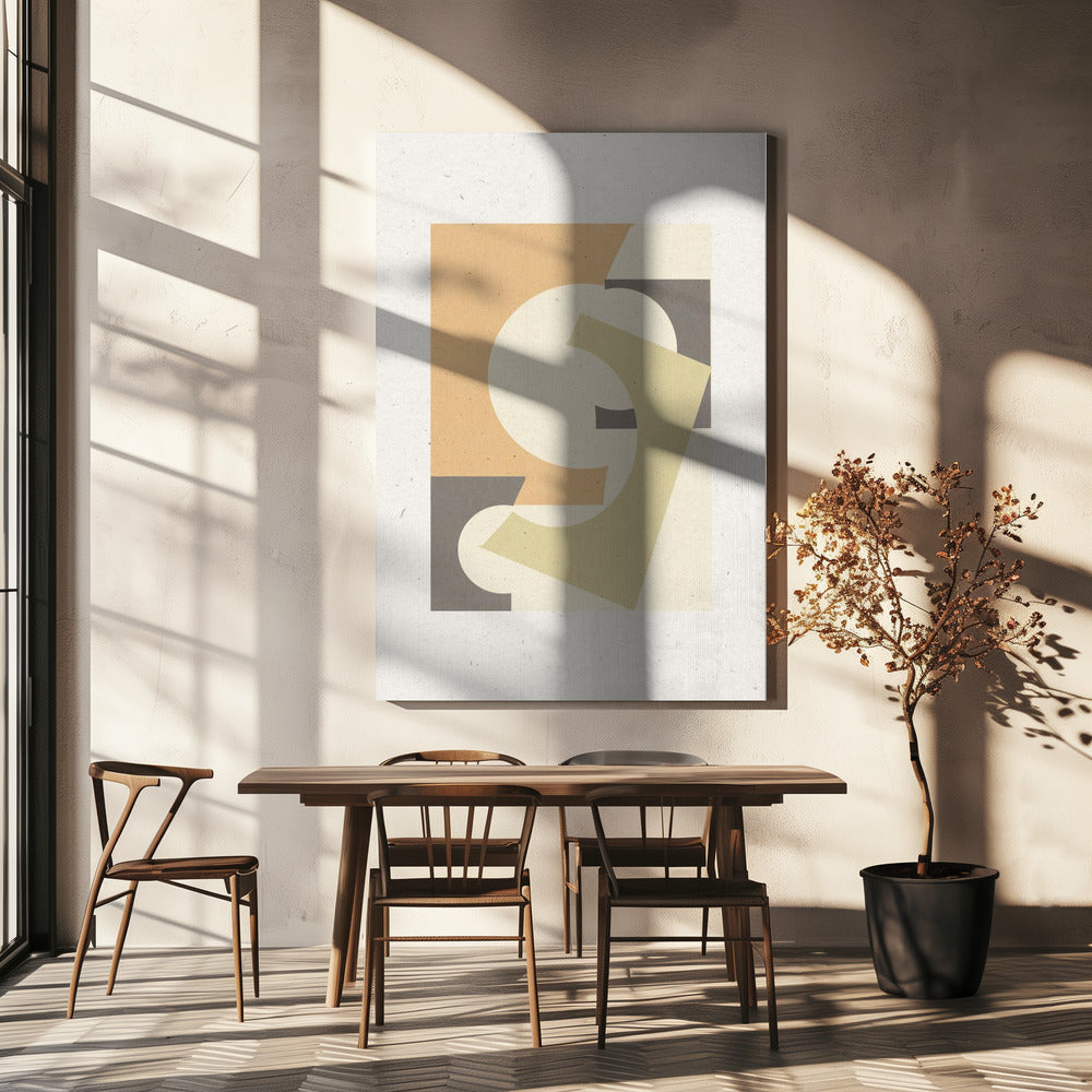 Abstracte harmonie | Canvas