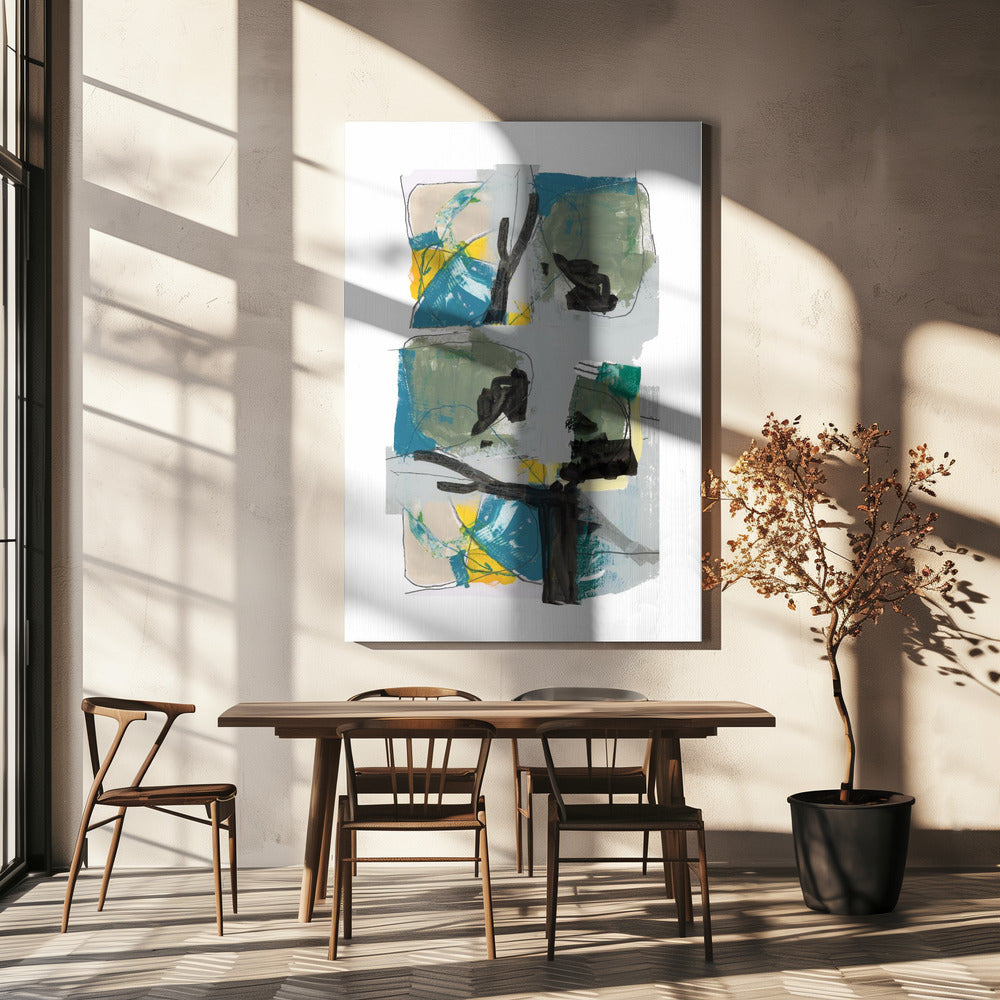 Hedendaags Groen No2 | Canvas