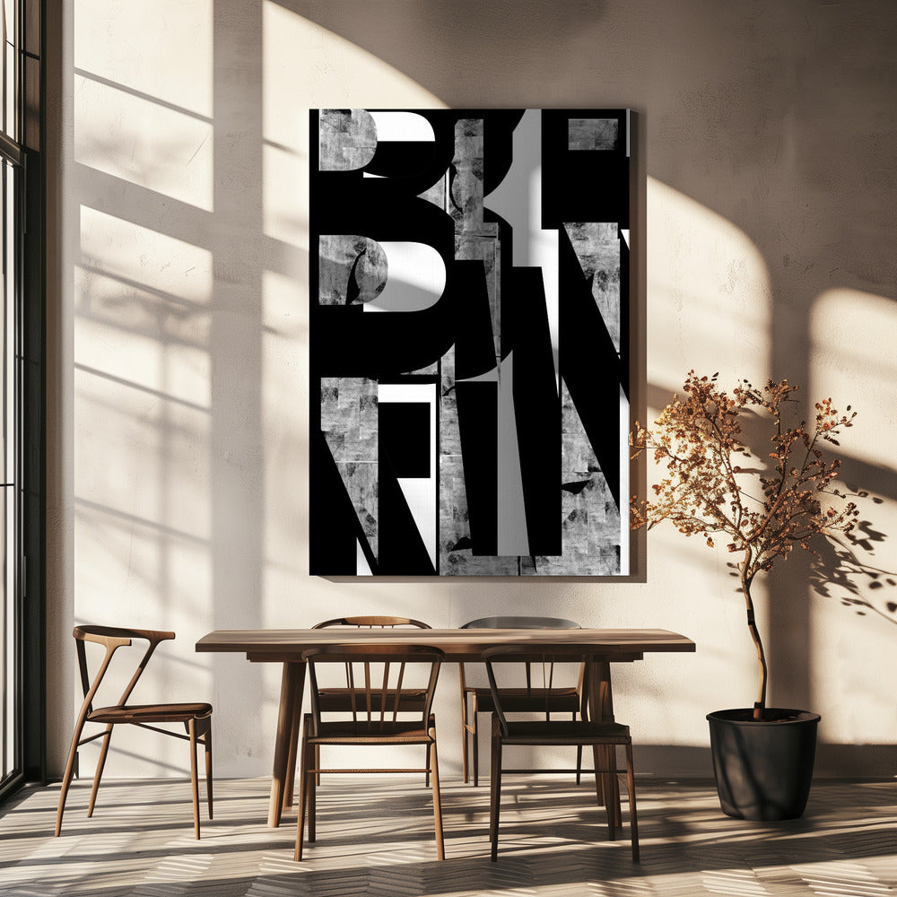 Typografie nr. 1 | Canvas