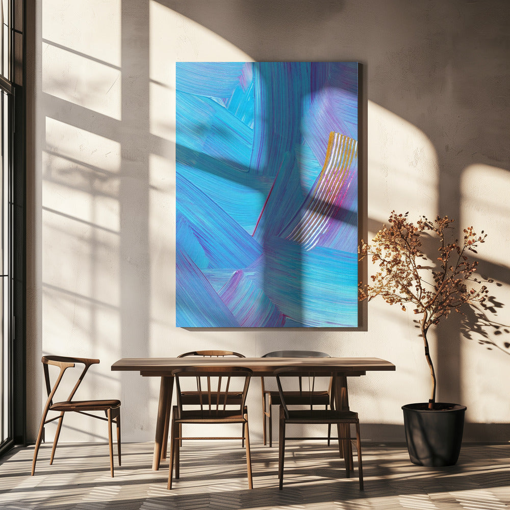 Kleurrijke Streken | Canvas