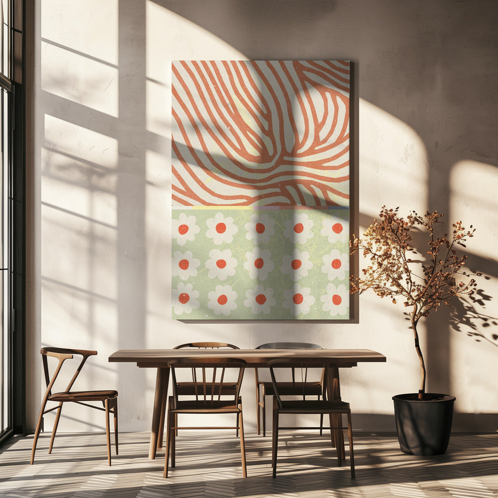 Bloemencompositie 2 | Canvas