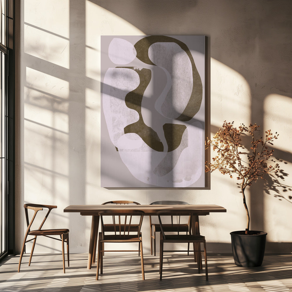 Vloeiende harmonie | Canvas