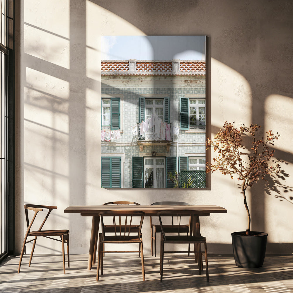 Huizen van Sintra | Canvas
