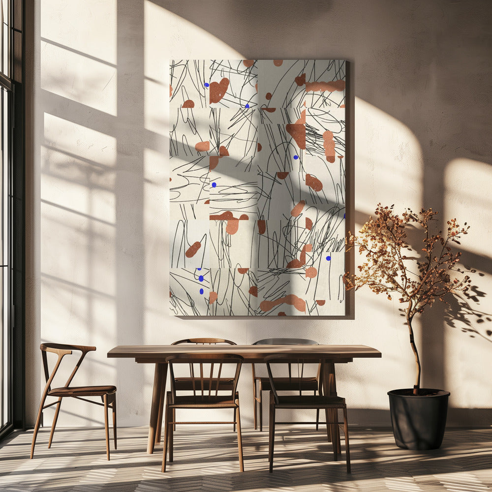 Abstracte compositie 2 | Canvas