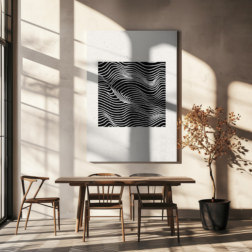 Stromende stromingen | Canvas