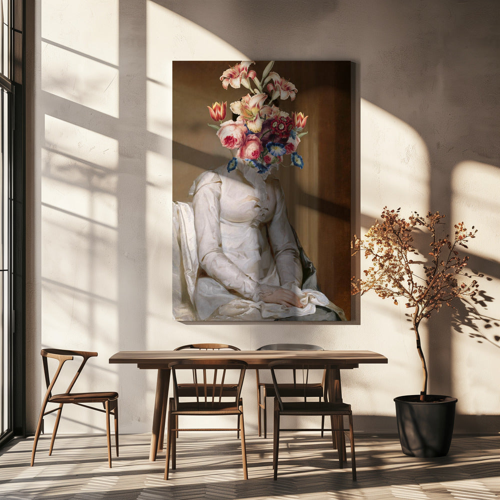 Ontmoet me in de tuin | Canvas