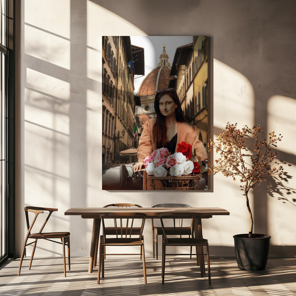 Mona op Florence | Canvas