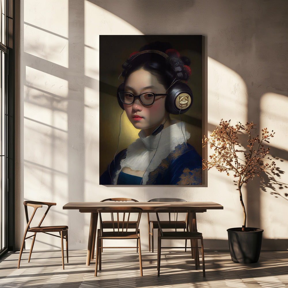 Otaku-meisje | Canvas