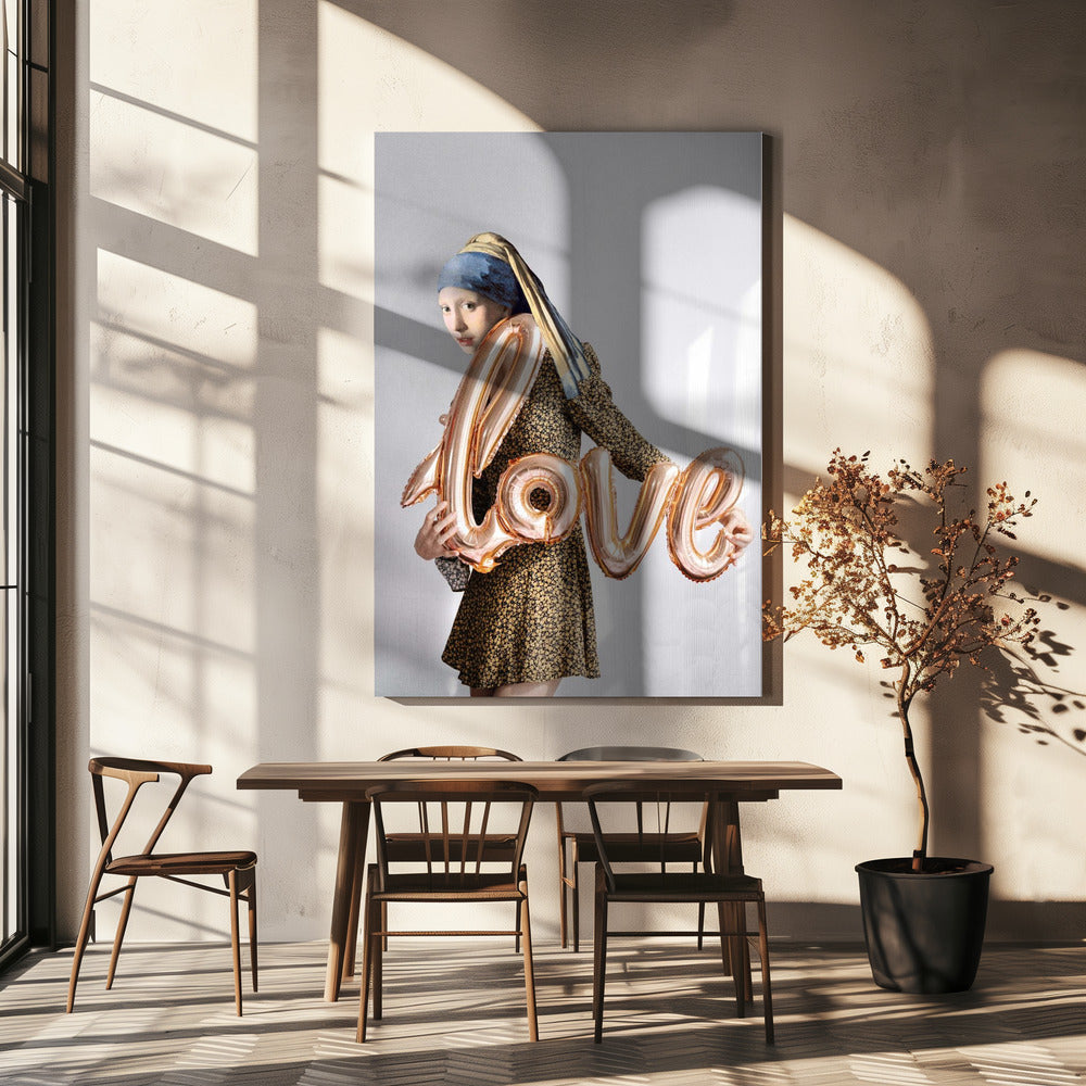 Parels liefde | Canvas