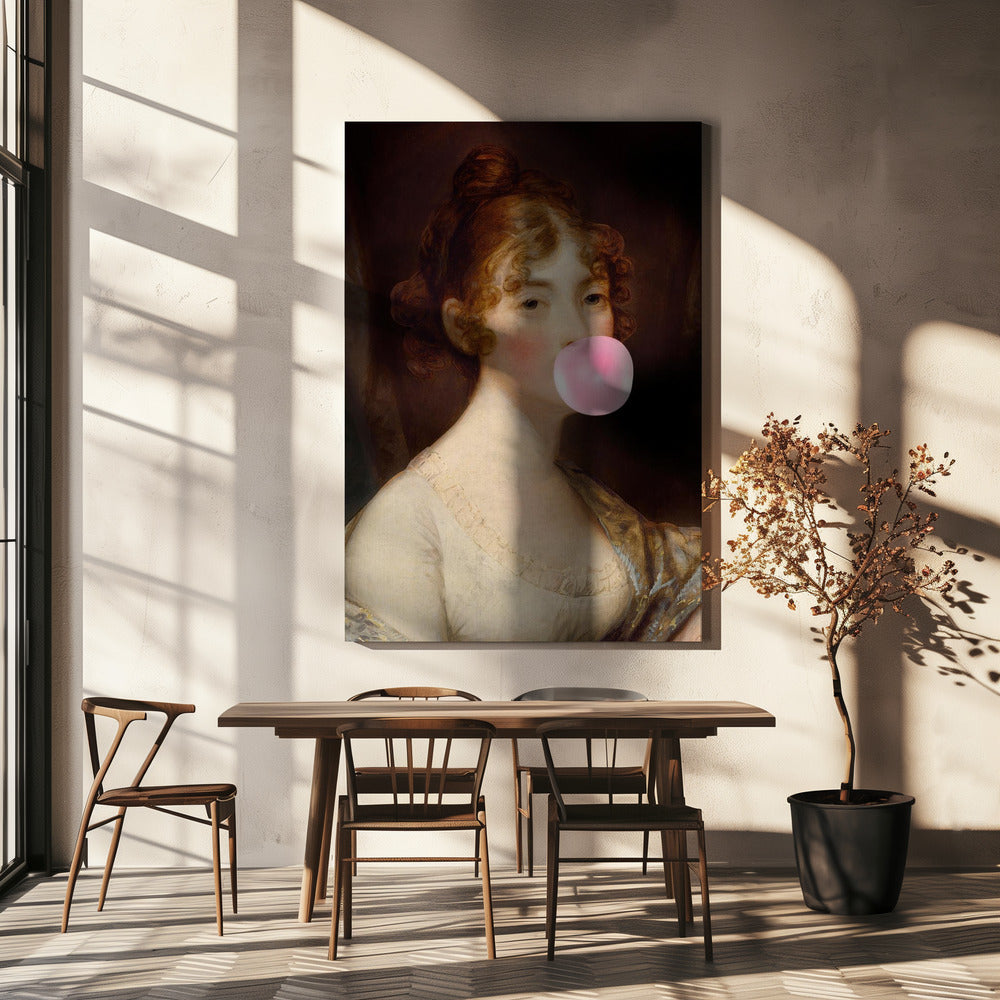 Mooie Bubblegum | Canvas