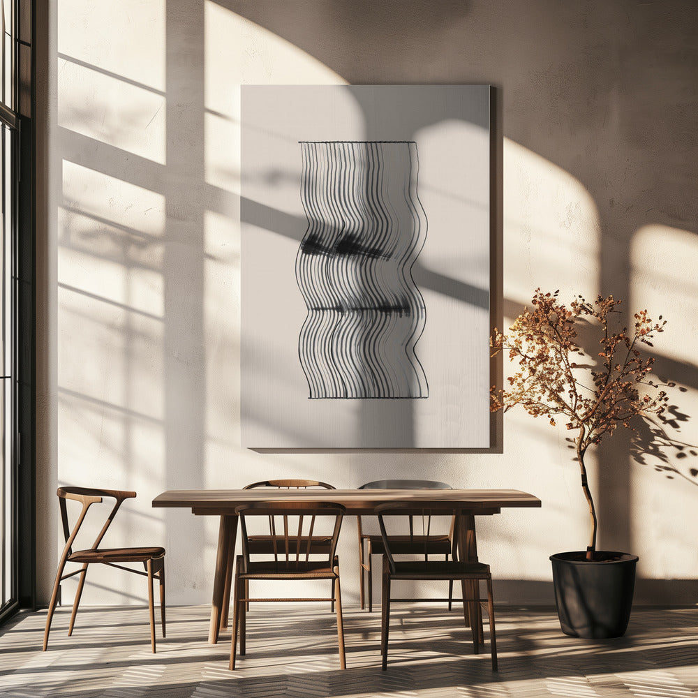 Gebogen illusies | Canvas