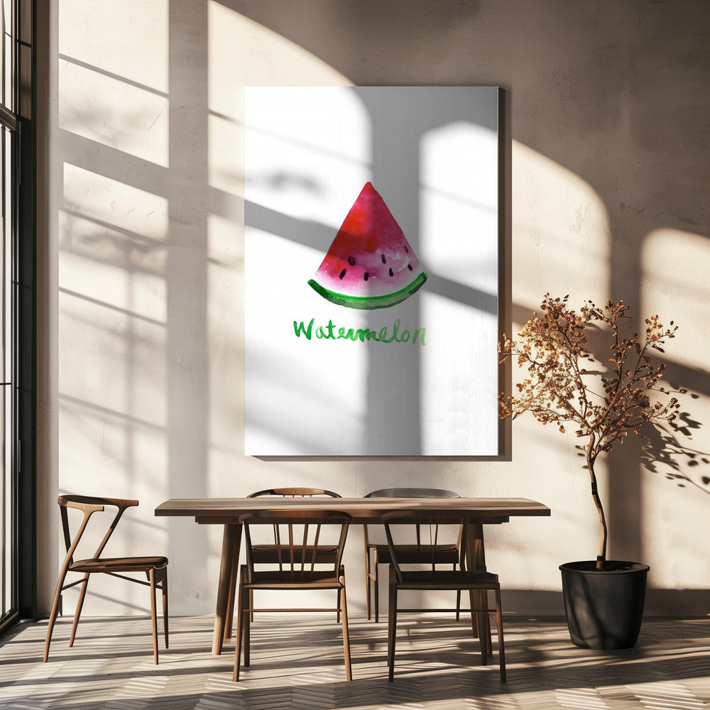 Watermeloen | Canvas
